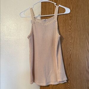 Maurices Light Pink Textured Camisole